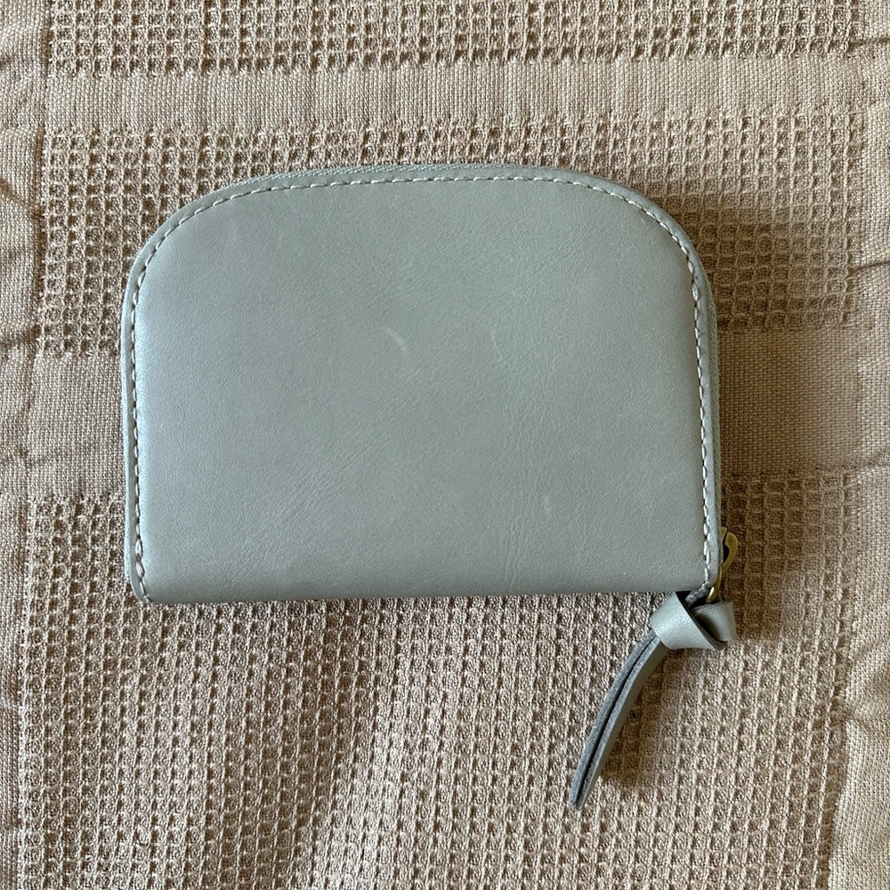Madewell “The Zip” Wallet in Leather